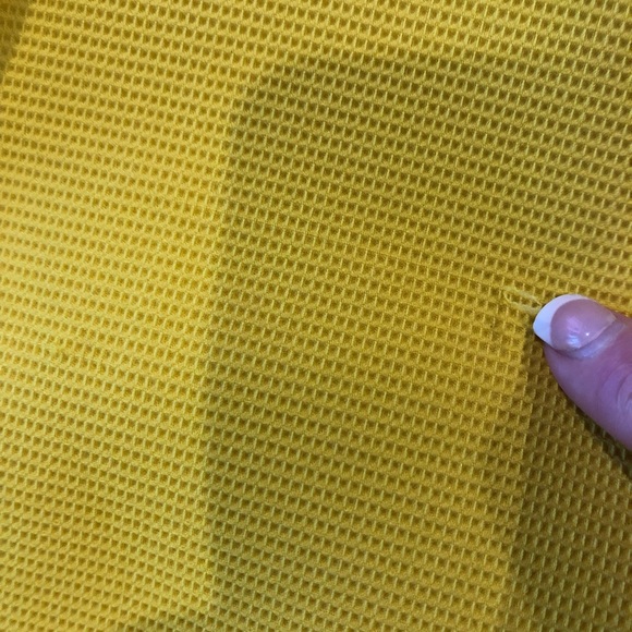 Rosie Assoulin yellow top size small - Picture 4 of 7